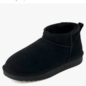 Cushionaire Black Ankle Boots sz 7.5